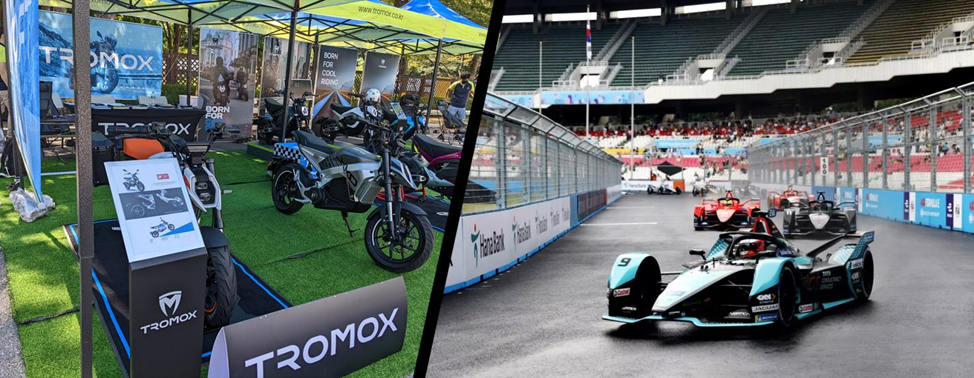 Tromox Mino Electric Motorcycle Receives Accolades at 2022 Hana Bank Seoul E-Prix